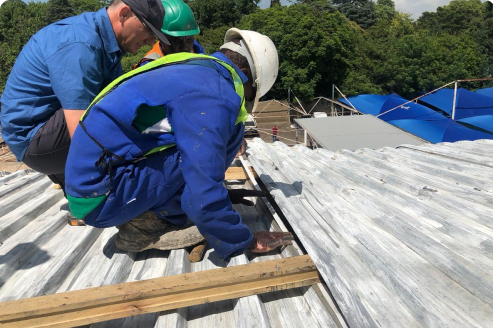 tiled-metal-roof-repair-training